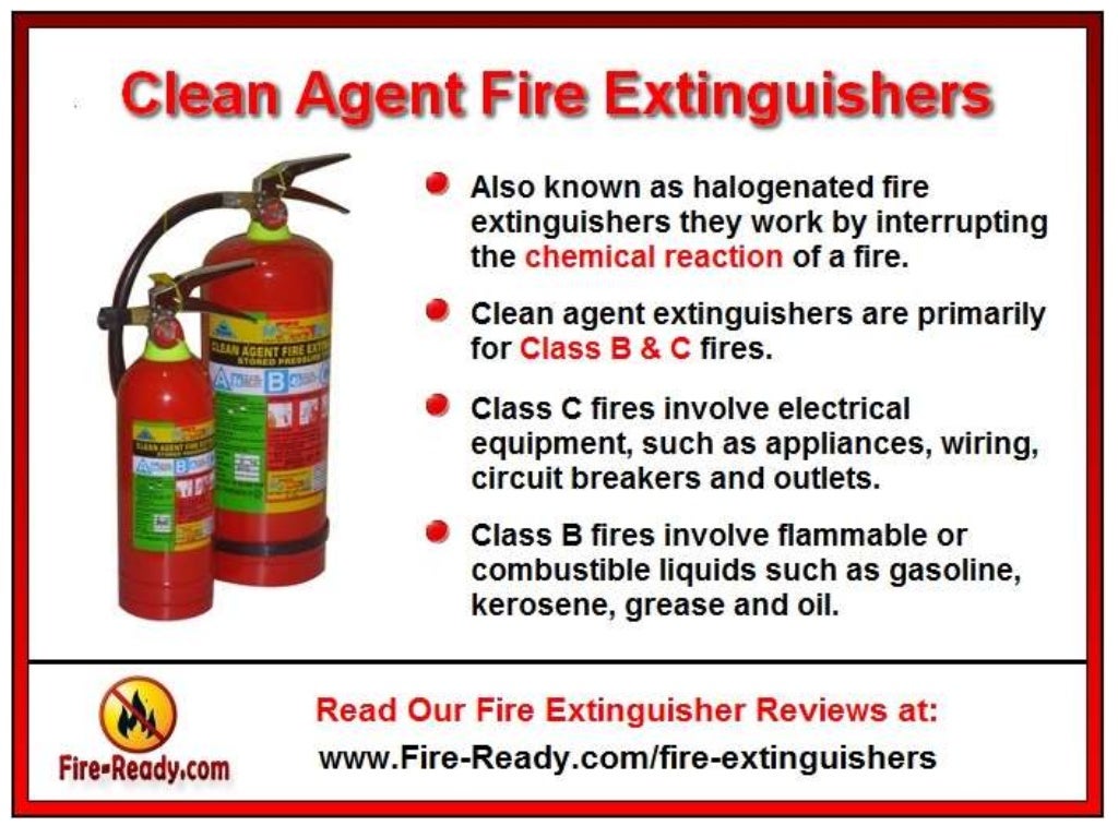 Classification Of Fire Extinguishers Explained