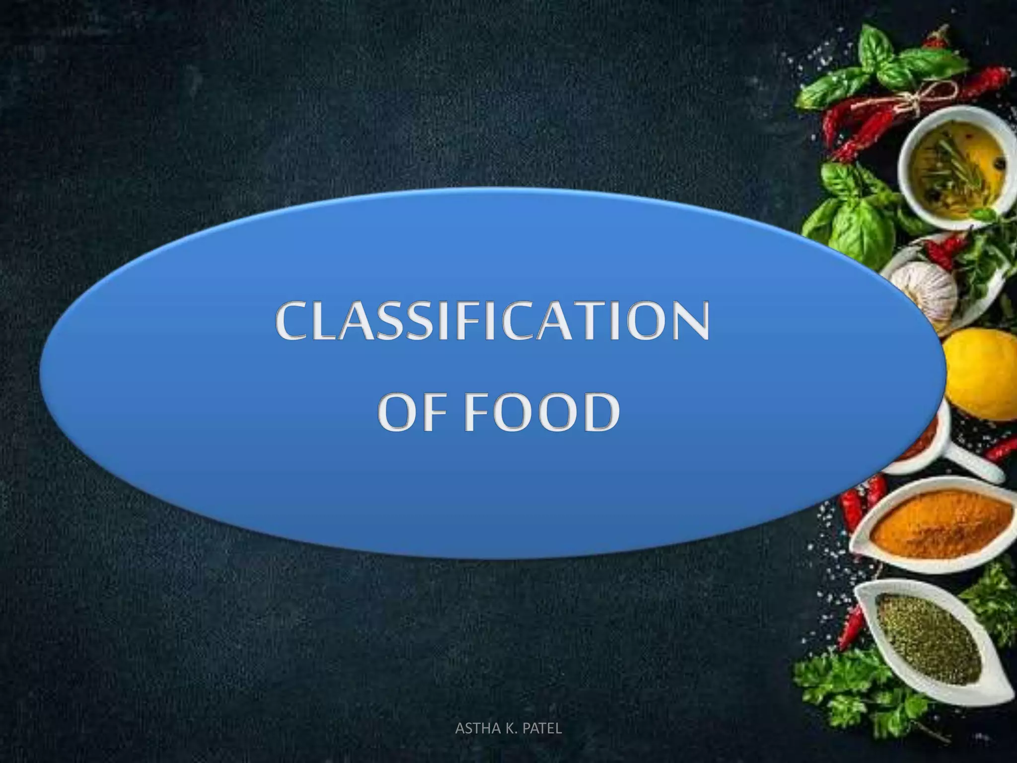classification-of-food-by-astha-k-patel-ppt-free-download