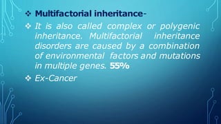 Classification of genetic disease | PPTX