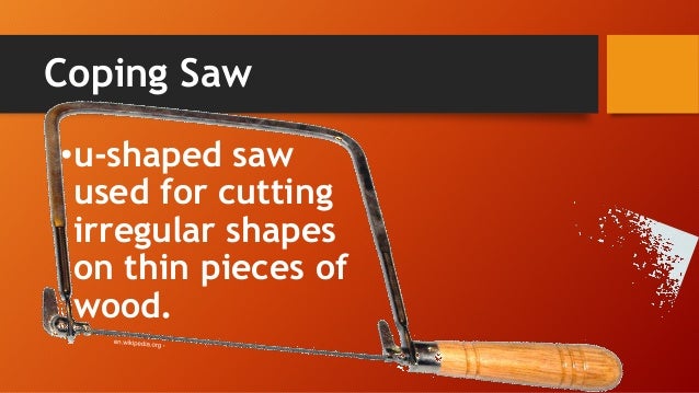 Classification of Hand Tools - PART 2