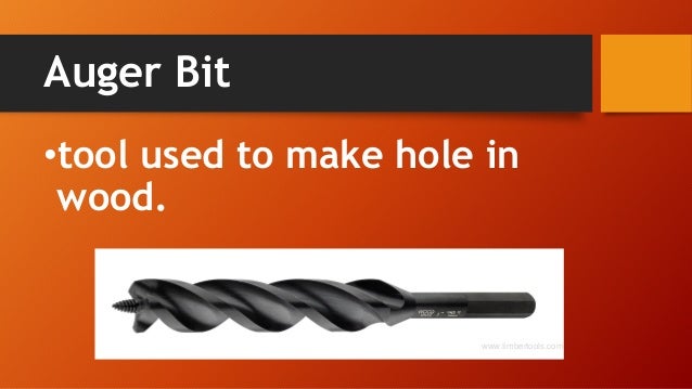 Classification of Hand Tools - PART 2