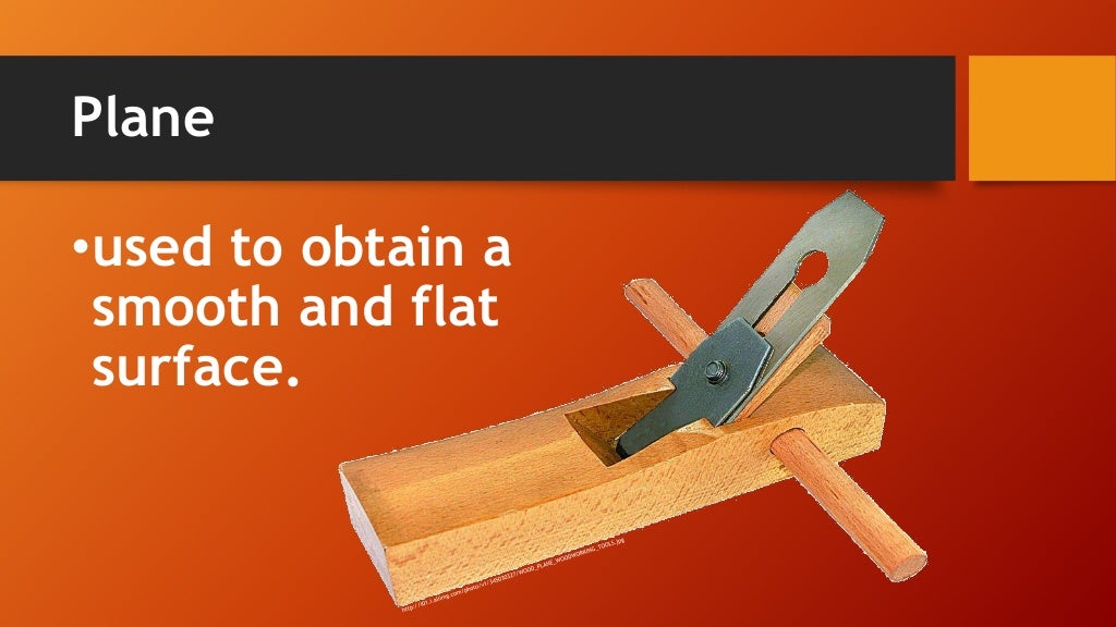 Classification of Hand Tools - PART 2