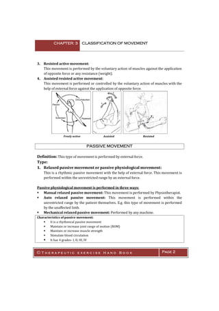 Classification of human movement | PDF