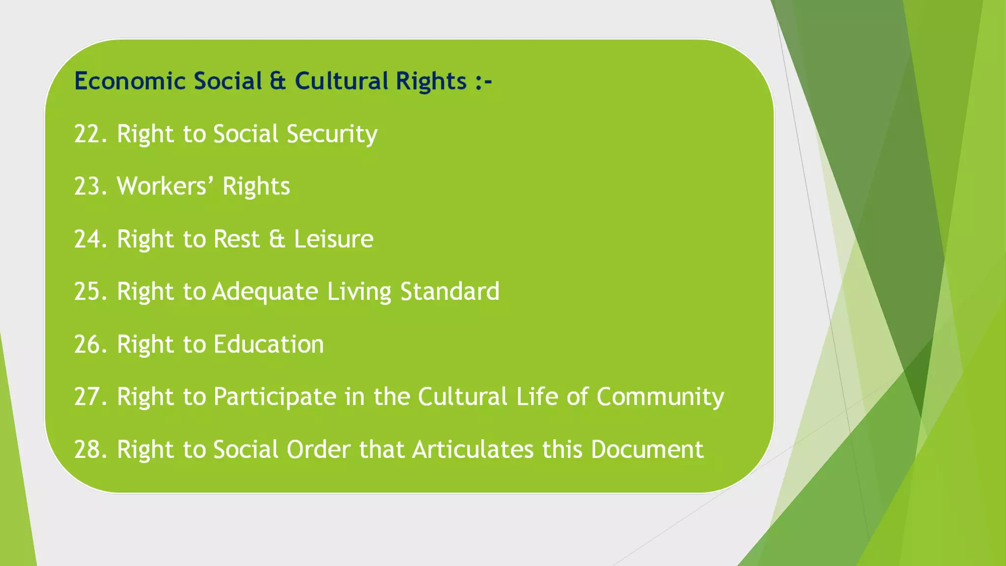 Classification of human rights (md. rezaul hoque razu | PPT
