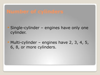 Number Engine Types Internal Combustion Engine Classification | PPTX