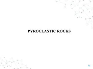 PYROCLASTIC ROCKS
12
 