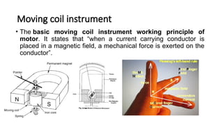 Classification of Instruments in the field of electricals | PPTX