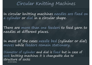 classification of knits classification | PDF