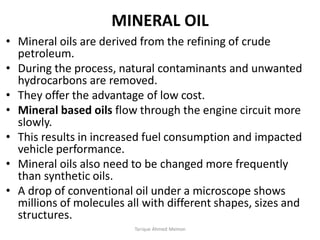 Classification of lubricants | PDF | Chemistry | Science
