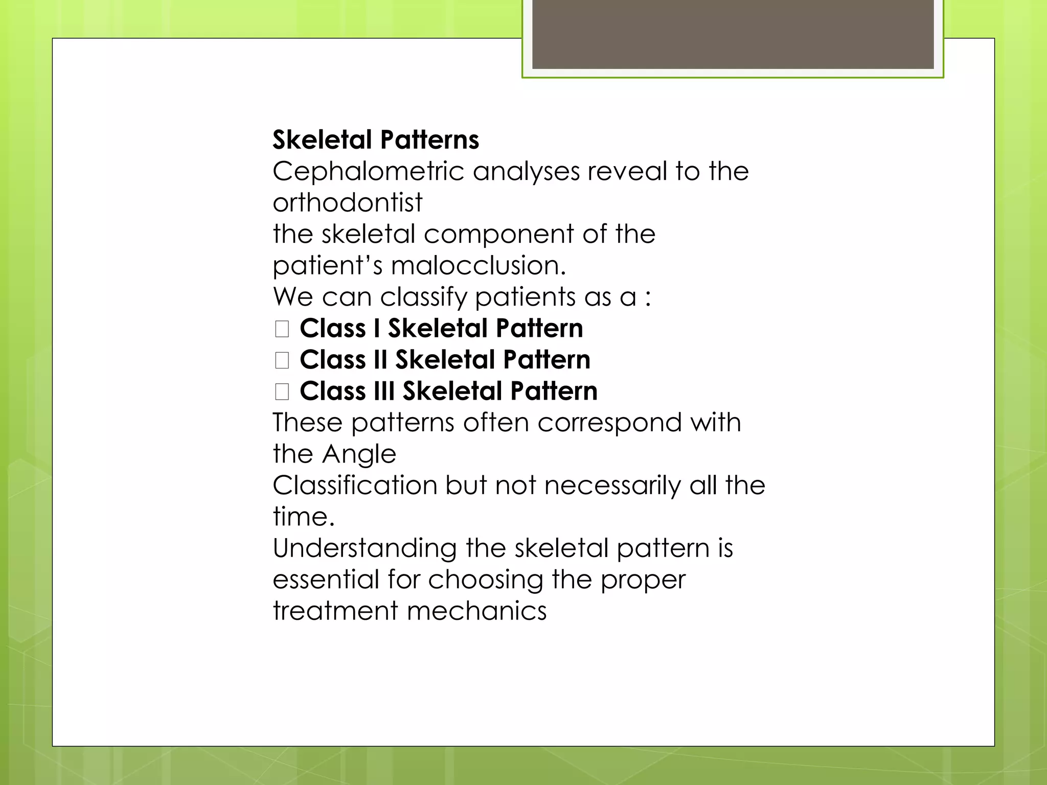Classification of malocclusion | PPTX