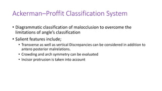 classification of malocclusion in detail.pptx