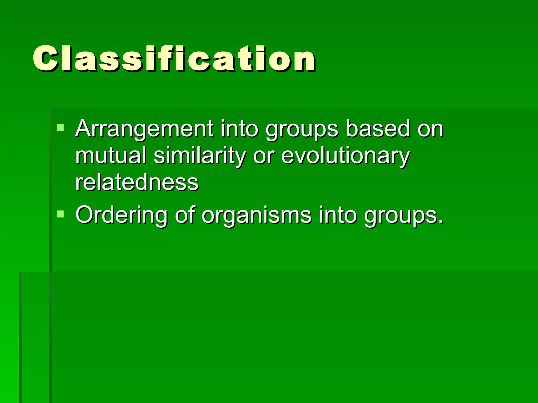 Classification of microorganisms lecture note by rm patel | PPT