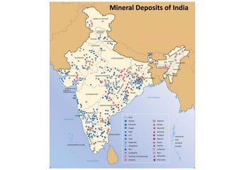 Ore Classifying Process Classification of Minerals, Ore forming process and Indian Distribution ...