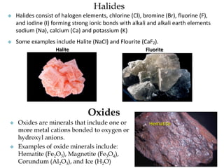 Ore Classifying Process Classification of Minerals, Ore forming process and Indian Distribution ...