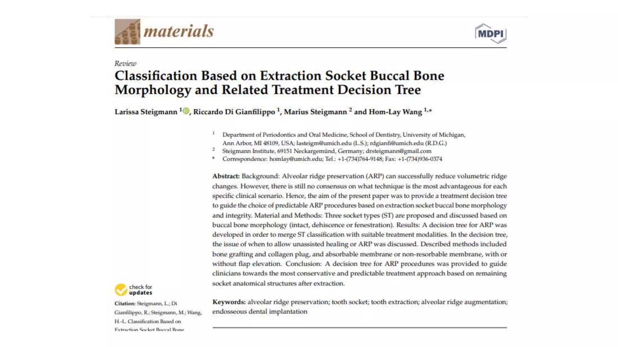 CLASSIFICATION Of molar extraction sites.pptx