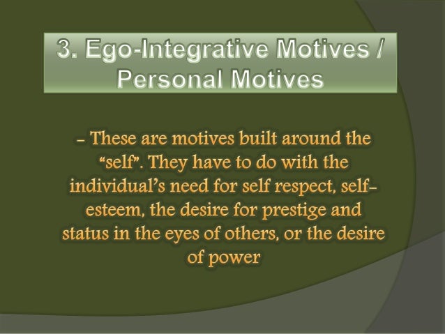 Classification of Motives