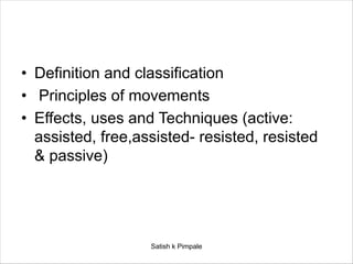 Classification of movement | PDF