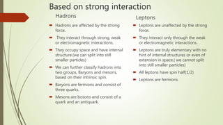 Classification of particles | PPTX