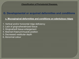 CLASSIFICATION OF PERIODONTAL DISEASE 1.pptx