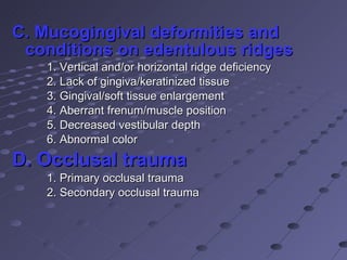 Classification of periodontal diseases | PPT
