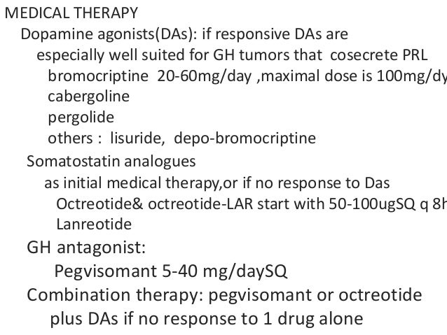 Bromocriptine Dose