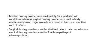 Classification of powders | PPTX