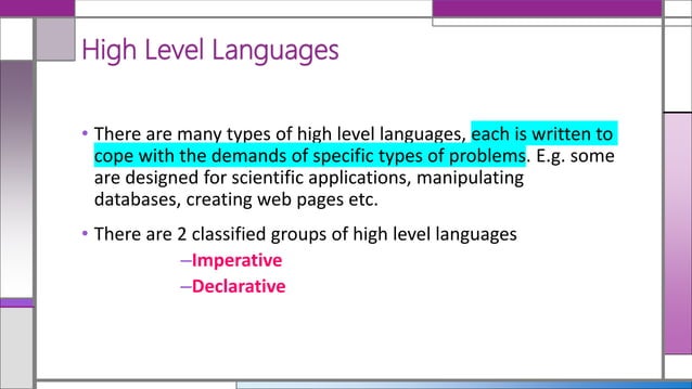 Classification of Programming Languages | PPTX | Programming Languages ...