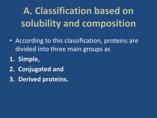 Classification of Protein by different mode. | PPTX