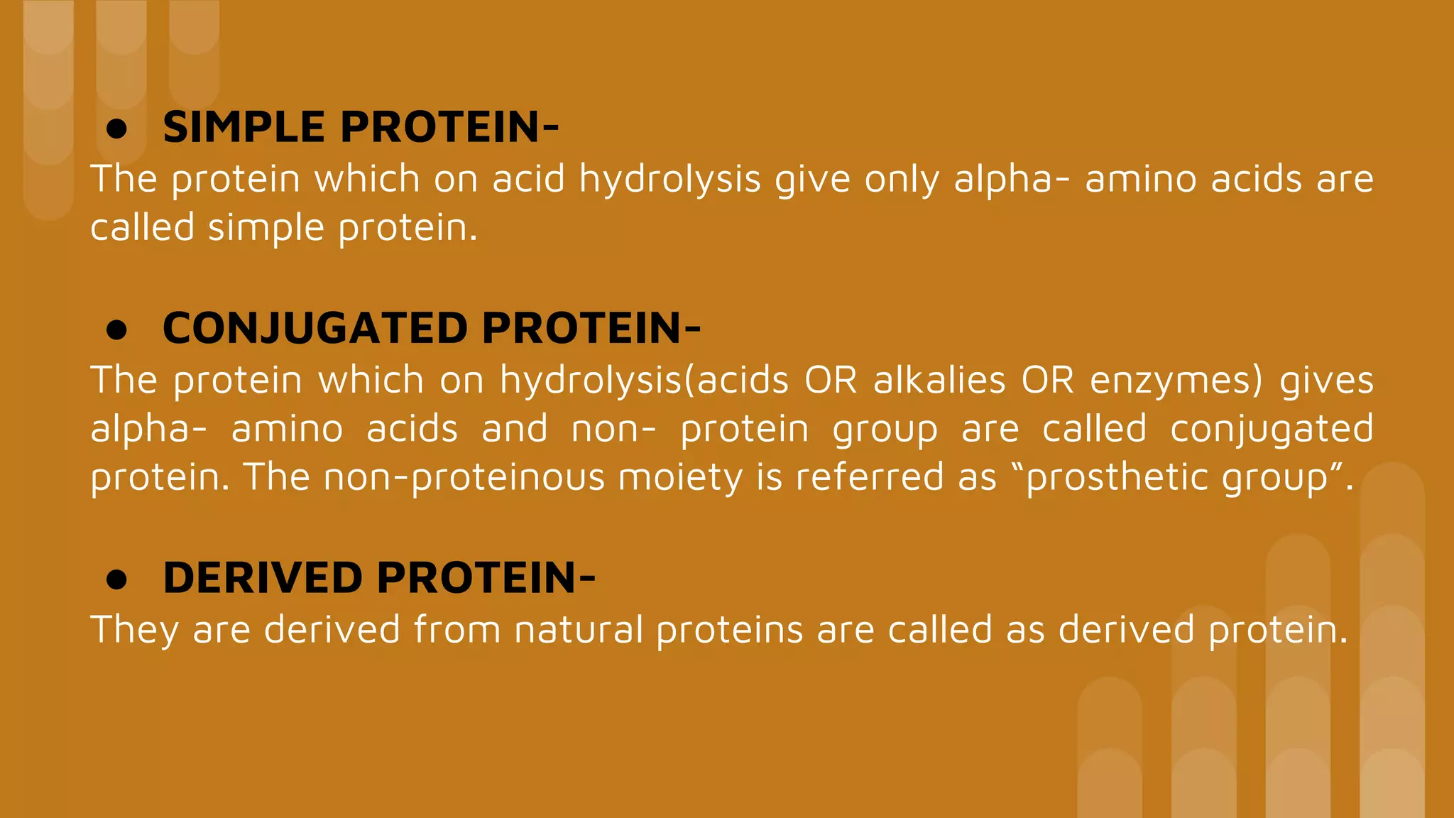 Classification of proteins | PPTX | Chemistry | Science