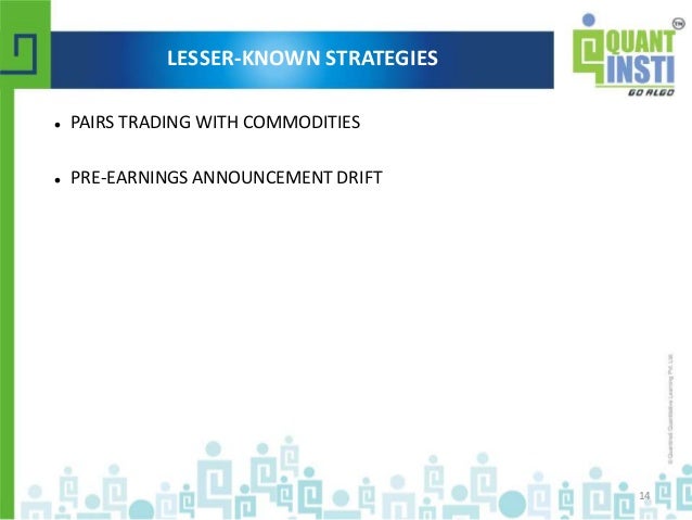 Webinar trading strategies