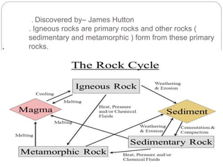Classification of rocks | PPTX