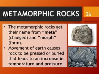 Morphing Rocks classificationofrocks-U201118101736.pptx