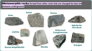 EARTH SCIENCE 11: CLASSIFICATION OF ROCKS.pptx