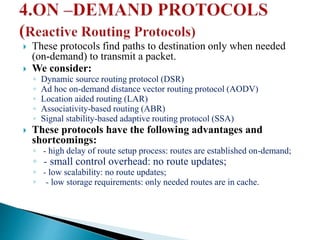 Classification of routing protocols | PPTX