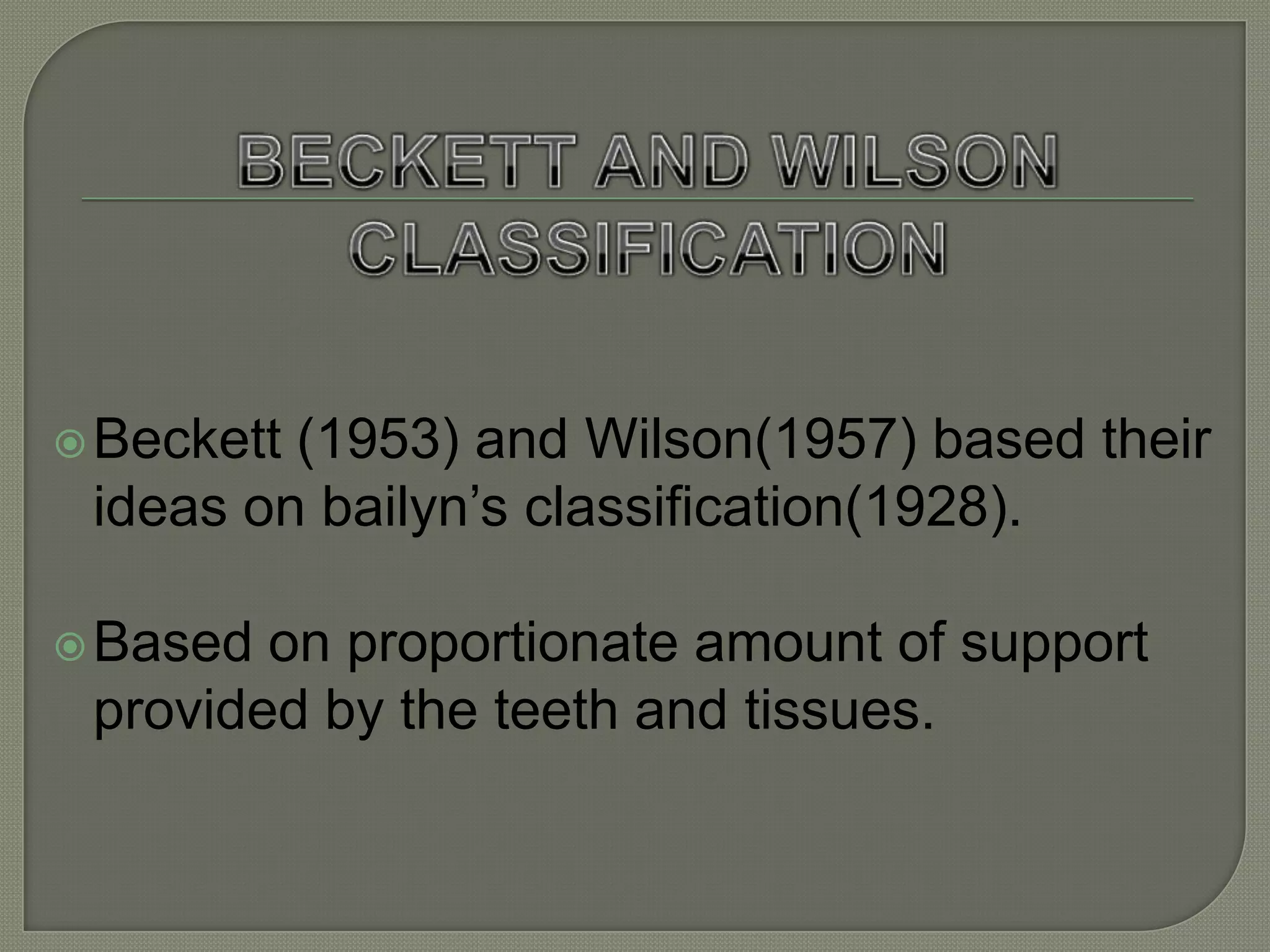 Classification of rpd | PPTX