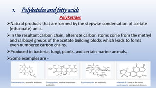 Classification of secondary metabolites and their applications. | PPTX