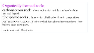 Comprehensive Classification and Characteristics of Sedimentary Rocks ...