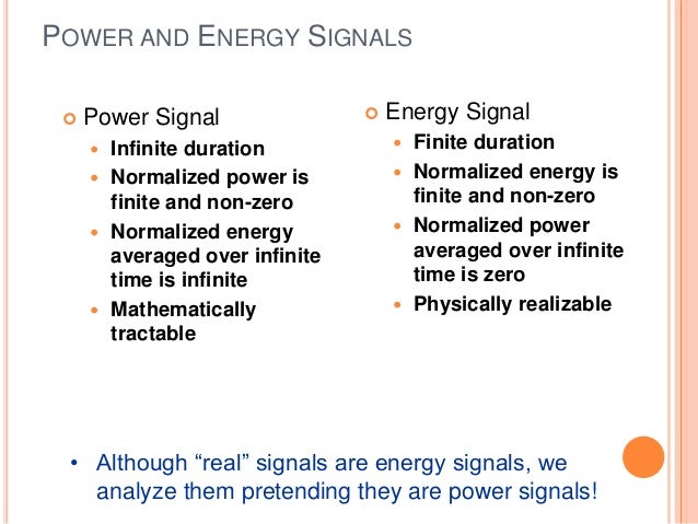 can a power signal be causal