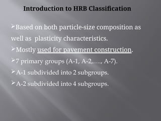 classification of soil details aas per is ,us,classification ...