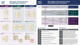 Neck Defect Classification Classification of spinal fracture | PPTX