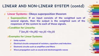 Classification of systems : Part 2 | PPT