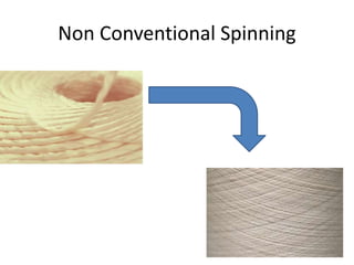 Non Conventional Spinning
 
