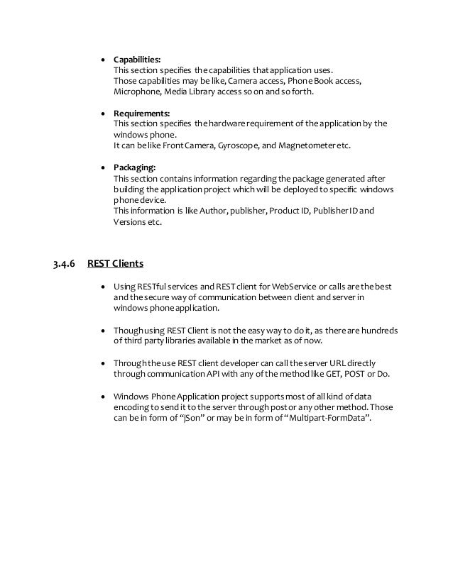 Classification of the document