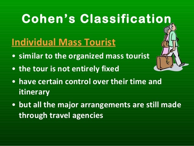 meaning of incipient mass tourist