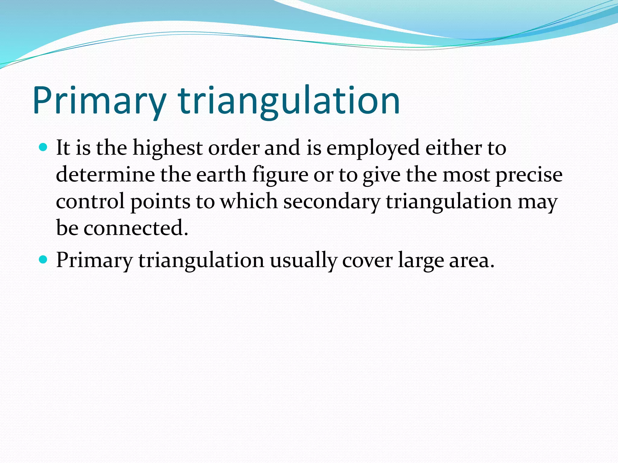 Classification of triangulation | PPTX