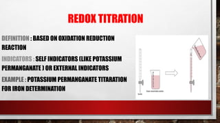 Redox Indicator Classification of volumetric methods.pptx