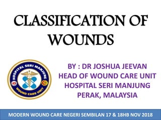 Classification of wounds | PPTX