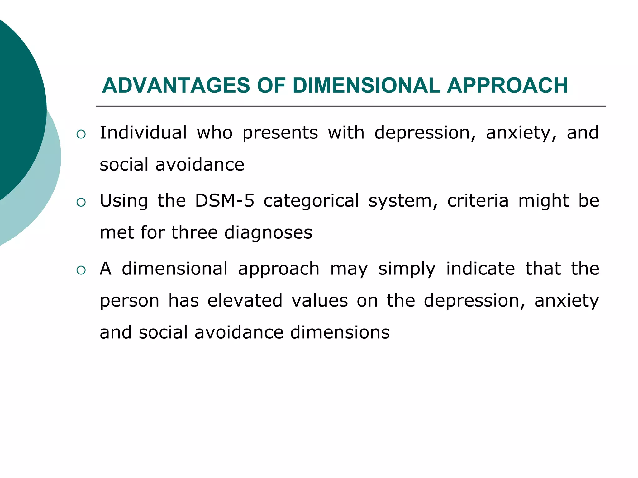 Classification of psychiatric disorders | PPTX