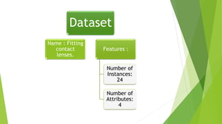 Classification project for artificial intelligence | PPTX