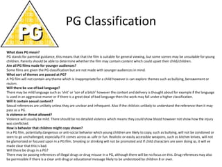 Classifications | PPT